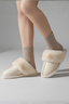 Women's Plush Lined Indoor Slippers with Textured Sole