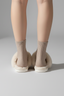 Women's Plush Lined Indoor Slippers with Textured Sole