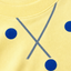 Women's Polka Dot Sweatshirt with Crisscross Ribbon Tie Neckline