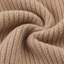 Women's Ribbed Knit Hoodie Sweater with Button Neckline