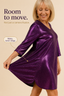 Women's Sequin V-Neck Party Dress with Pockets