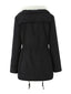 Black parka shown from the back