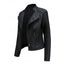 Biker jacket shown from the side