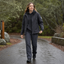 Fit of the softshell hooded jacket