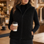 Stand collar of the puffer vest