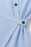 Women's Wrap Belt A-Line Midi Shirt Dress with Pockets