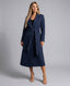 Wool Trench Coat for Women Warm Wool Blend Long Coat