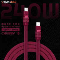 "Chubby 18" 240W Anodizing Fast Charging Cable For iPhone 18